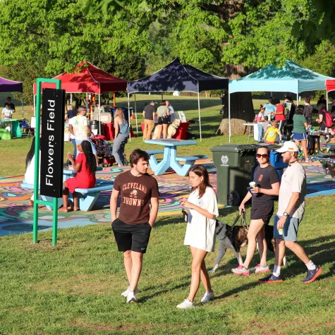 Earth Day event on Flowers Field