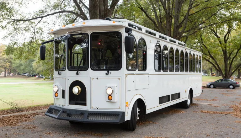 Trolley at Dix Park