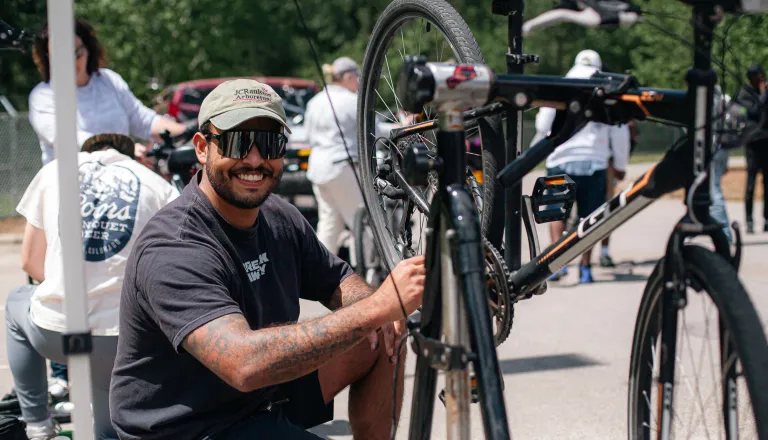 Bike Repair with Oaks and Spokes
