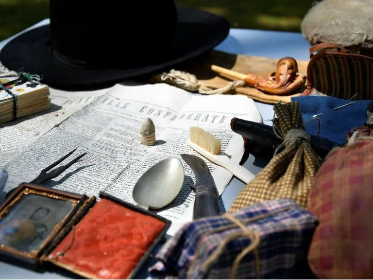 Civil War artifacts