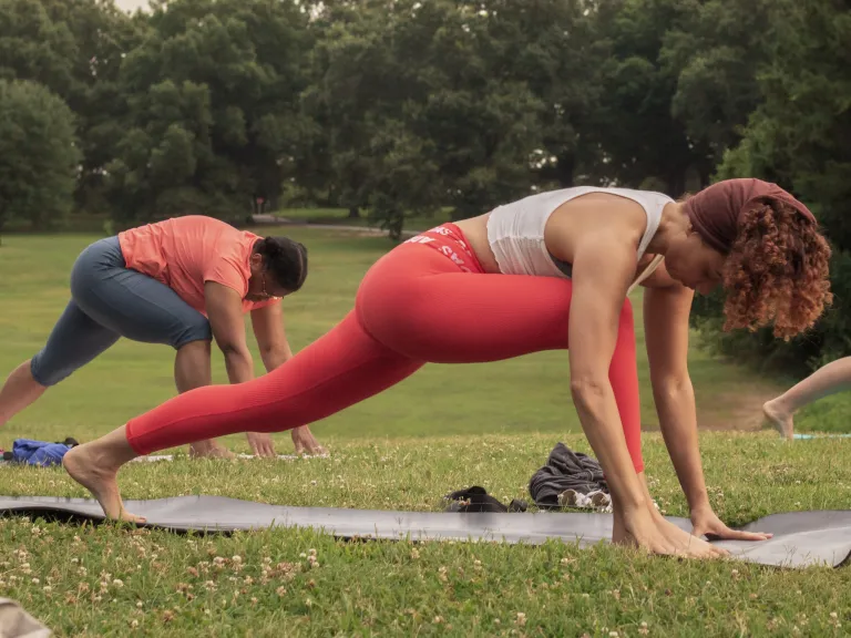 Summer yoga
