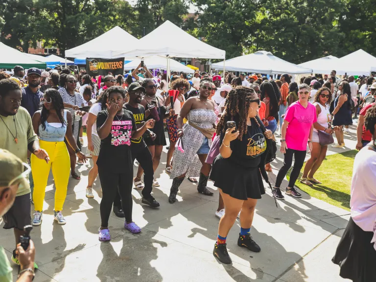 people dancing