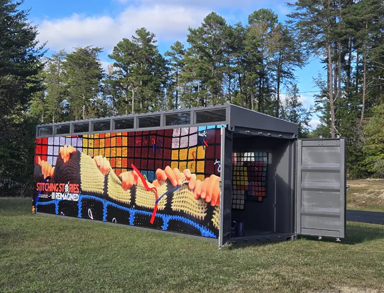 Stitching Stories container