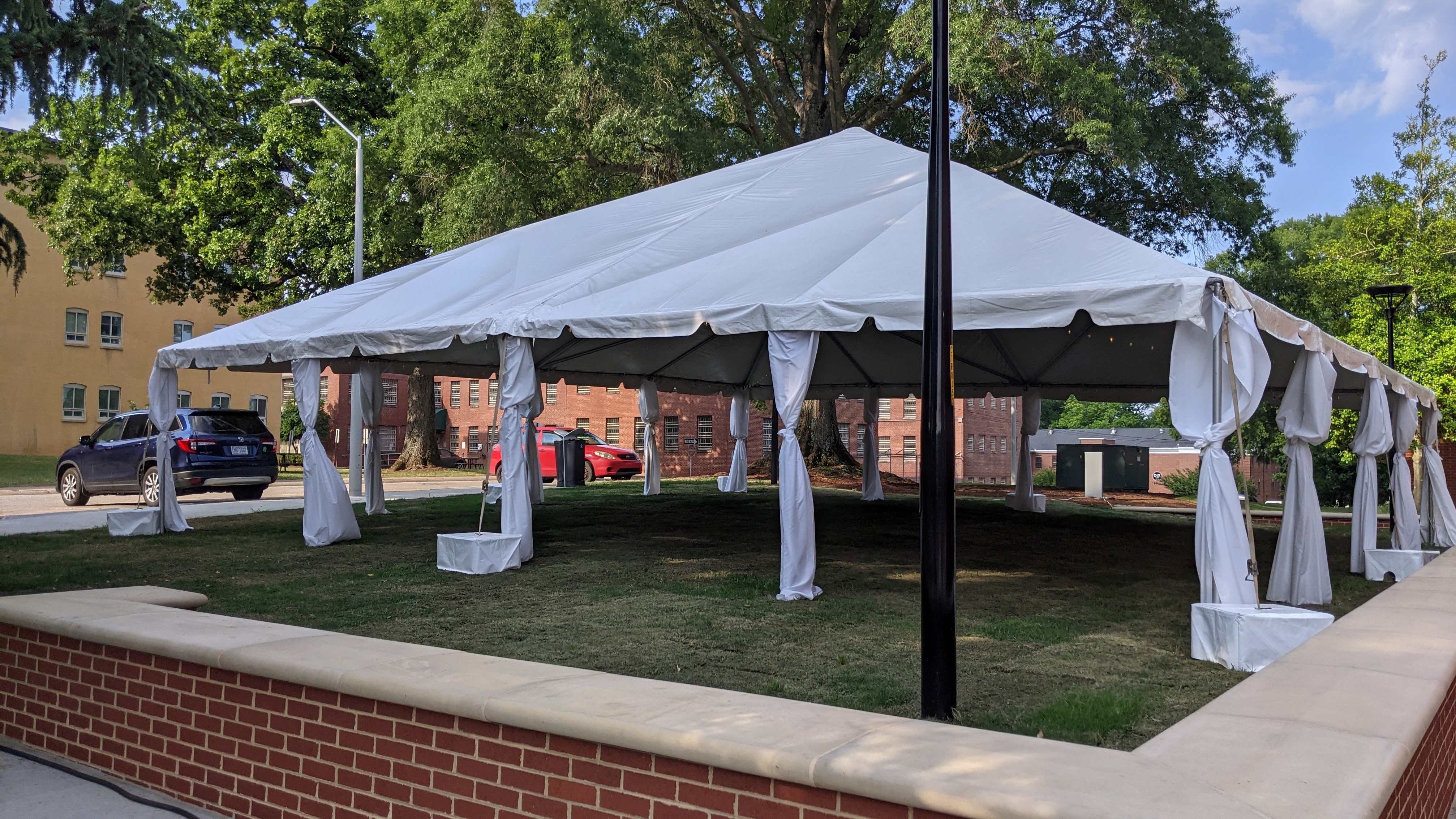 Event Lawn with a tent 